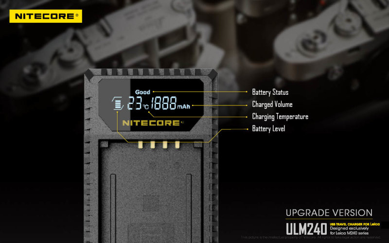 Зарядное устройство Nitecore ULM240PRO