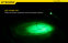 Фонарь-наключник Nitecore TUBE GL, зеленый свет