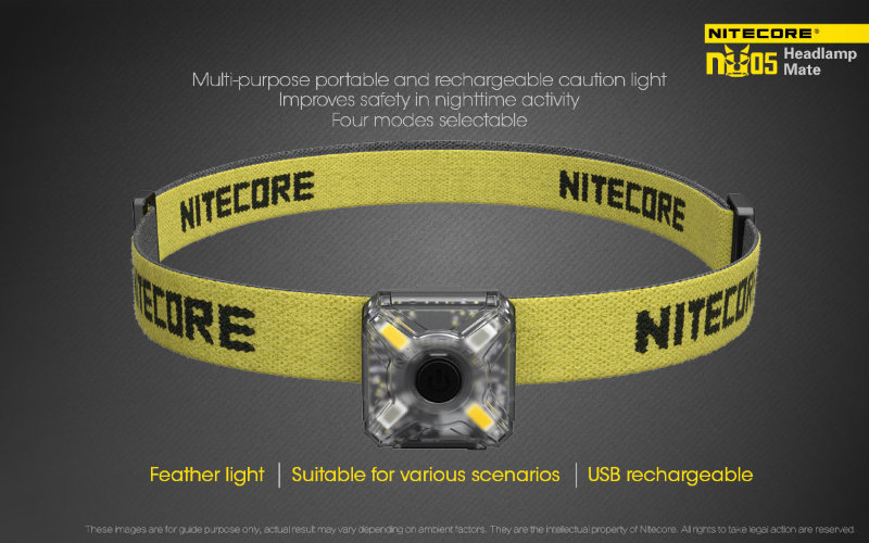 Налобный фонарь Nitecore NU05 Kit