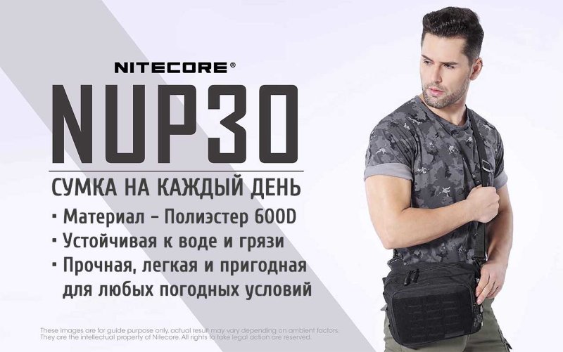 Тактическая сумка Nitecore NUP30