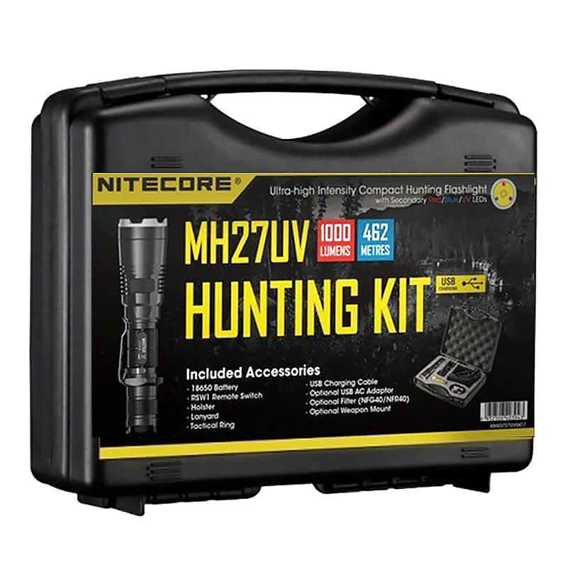 Комплект для охоты Nitecore MH27UV HUNTING KIT