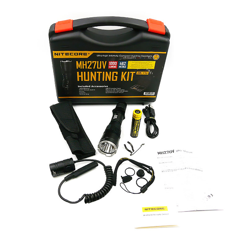 Комплект для охоты Nitecore MH27UV HUNTING KIT