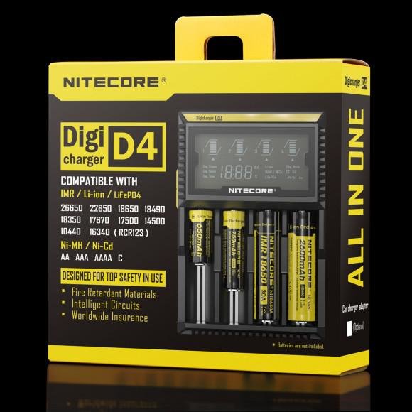 Зарядное устройство Nitecore Digicharger D4 (без автоадаптера)