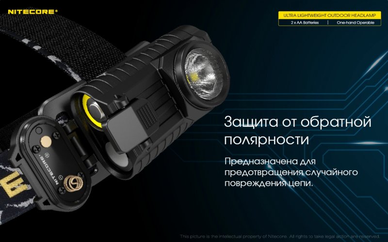 Налобный фонарь Nitecore HA23 CREE XP-G2 S3