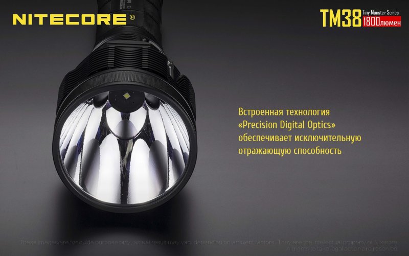 Фонарь Nitecore TM38 Tiny Monster