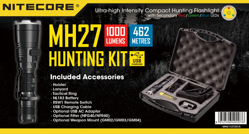Комплект для охоты Nitecore MH27 Hunting Kit